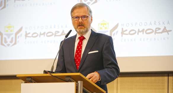 Projev předsedy vlády Petra Fialy na sněmu Hospodářské komory, 26. května 2022.