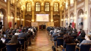 Předseda vlády B. Sobotka se 13. května 2014 zúčastnil přípravného setkání Národní komise k oslavám 700. výročí narození Karla IV. Foto: M. Vlček.