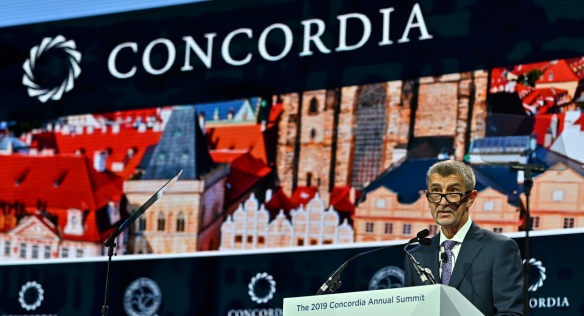 Předseda vlády na Concordia summitu 2019 v New Yorku, 23. září 2019.