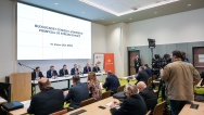 Premiér Petr Fiala během vystoupení na konferenci Budoucnost českého jaderného průmyslu ve střední Evropě, 19. března 2024.