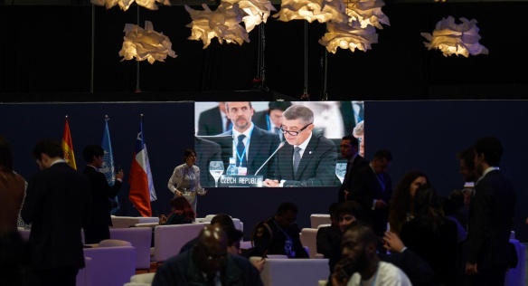 Projev předsedy vlády České republiky na klimatické konferenci OSN v Madridu, 2. prosince 2019. 