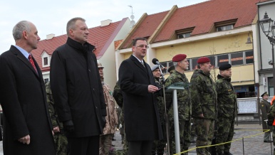 Projev premiéra Petra Nečase na slavnostním nástupu 5. ÚU AČR ISAF v Brandýse nad Labem, 10. ledna 2013
