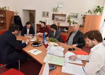 Ministr Chvojka jednal pracovně na Magistrátu města Brna s náměstkem primátora Matějem Hollanem