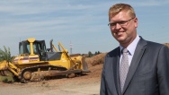 Vicepremiér Bělobrádek na zahájení výstavby úseku dálnice D11