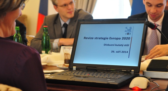 O Strategii Evropa 2020 proběhla debata v Lichtenštejnském paláci.