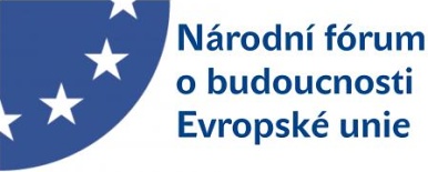 Národní fórum o budoucnosti Evropské unie - logo