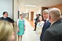 Premiér Babiš si v příbramské nemocnici prohlédl oddělení paliativní péče, 25. února 2020.