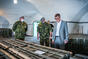 V Centru zabezpečení munice v Travčicích je za přísných bezpečnostních podmínek uskladněno 2 000 tun munice, 27. července 2021.