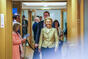 Předsedkyně Evropské komise Ursula von der Leyen přichází na druhý den jednání, 31. května 2022.