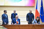 Zástupci České republiky a Ukrajiny podepsali memorandum, 31. října 2022.