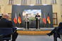 Tisková konference za účasti předsedy vlády ČR Bohuslava Sobotky a německé kancléřky Angely Merkelové, 25. srpna 2016.