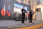 Tisková konference po jednání premiéra Bohuslava Sobotky s předsedou vlády Slovinské republiky Miro Cerarem, 23. ledna 2017.