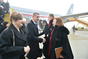 Arrival of the special aircraft of Prime Minister Andrej Babiš in Bratislava, 05 January 2018.