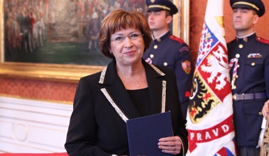 Premiér Petr Nečas uvedl do funkce novou ministryni práce a sociálních věcí Ludmilu Müllerovou