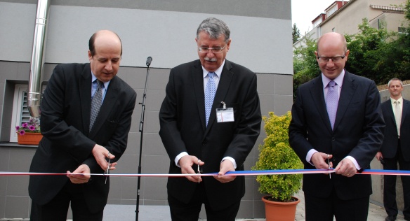 Předseda vlády Bohuslav Sobotka se v úterý 13. května 2014 zúčastnil slavnostního otevření Národního centra kybernetické bezpečnosti v Brně.