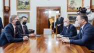 Premiér Petr Fiala uvedl do funkce ministra zemědělství Zdeňka Nekulu