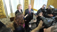 Premiér Bohuslav Sobotka se v pondělí 2. března setkal se starostkou města Moravský Písek.