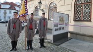 Ve čtvrtek 7. května 2015 před Lichtenštejnským palácem byla slavnostně zahájena výstava „Čechoslováci pod prapory vítězství“.