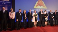 Předseda vlády Bohuslav Sobotka se zúčastnil vyhlášení výsledků soutěže Manažer roku 2016 v Paláci Žofín v Praze, 20. dubna 2017.