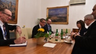 Předseda vlády Andrej Babiš jednal se zástupci školských odborů, 12. ledna 2018.