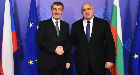 Předseda vlády Andrej Babiš jednal s bulharským premiérem Bojkem Borisovem, 22. ledna 2018.