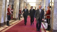 Předseda vlády Andrej Babiš se setkal s prezidentem Bulharska Rumenem Radevem 22. ledna 2018.