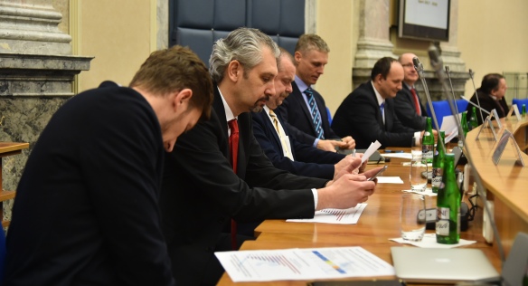 Předseda vlády Andrej Babiš se setkal se zástupci sportovních svazů, 6. března 2018. 