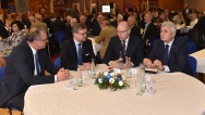 Předseda vlády ČR Bohuslav Sobotka se zúčastnil XXIX. Sněmu Hospodářské komory, 16. května 2017.