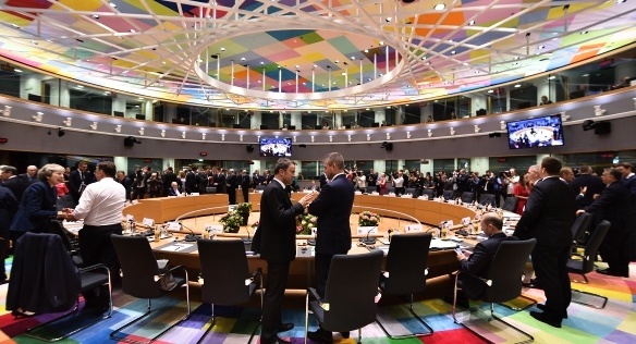 Před jednáním Evropské rady 28. června 2018.