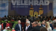 Předseda vlády Bohuslav Sobotka se účastnil oslav Dní lidí dobré vůle na Velehradě, 4. července 2017.