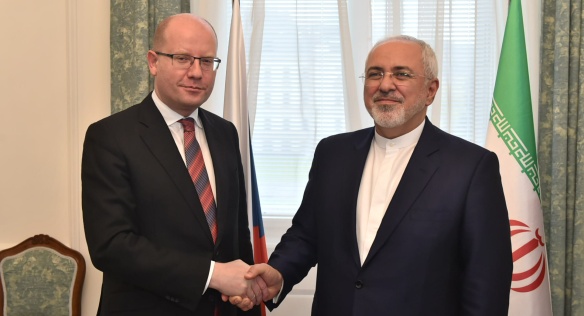 Prime Minister Bohuslav Sobotka, met with Minister of Foreign Affairs of Iran, Mohammad Javad Zarif, on 11 November 2016.