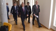 Předseda vlády Bohuslav Sobotka se v úterý 2. června 2015 setkal s premiérem Arménské republiky Hovikem Abrahamjanem.