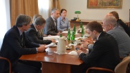 On 18 September 2014, Prime Minister Bohuslav Sobotka met with the Director of the Doctors Without Borders organisation in the CR, Pavel Gruber, in the Chamber of Deputies.