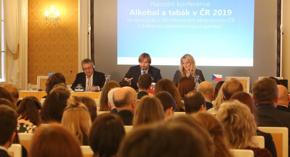 Národní konference Alkohol a tabák v ČR 2019, 27. listopadu 2019.