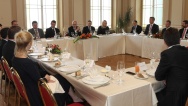 Premiér Sobotka se ve středu 18. června 2014 v rámci Týdne investic sešel s předními představiteli podnikatelské obce.