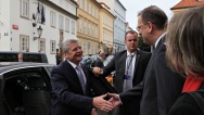 Předseda vlády Petr Nečas se ve středu 10. října 2012 setkal s prezidentem Spolkové republiky Německo Joachimem Gauckem