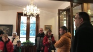 Den otevřených dveří v Benešově vile v Sezimově Ústí, 29. října 2017. 