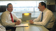  Britský premiér David Cameron a český premiér Petr Nečas, 1. března 2012 