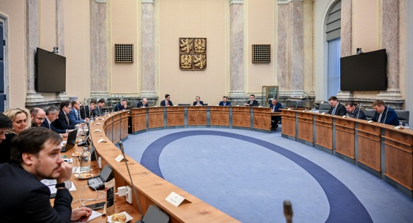 Národní ekonomická rada vlády jednala ve Strakově akademii, 13. dubna 2023.