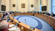 Tisková konference po 175. plenárním zasedání Rady hospodářské a sociální dohody ČR, 6. května 2024.