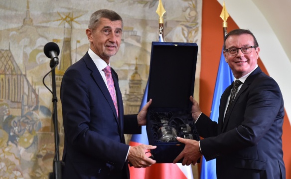 The Prime Minister presents awards for the most responsible foreign investors, 14. October 2019.