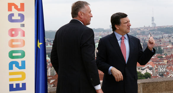 Setkání M. Topolánek-J.Barroso
