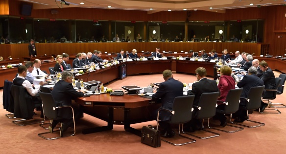 Jednání Evropské rady, 18. března 2016. Zdroj: Evropská rada.