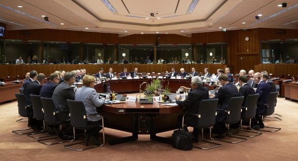 Jednání Evropské rady v Bruselu, 19. října 2017. Zdroj: Evropská rada.
