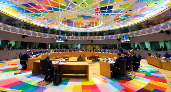 Jednání Evropské rady, 15. prosince 2017. Zdroj: Evropská rada. 