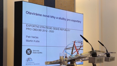 Vláda projedná strategii českého exportu