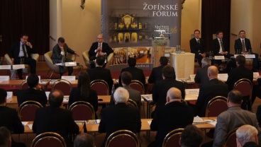 Premiér Bohuslav Sobotka na 173. Žofínském fóru, 27. listopadu 2014. Zdroj: Petr Sobol. 