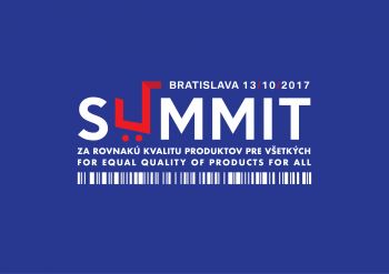 Logo: Spotřebitelský summit v Bratislavě 