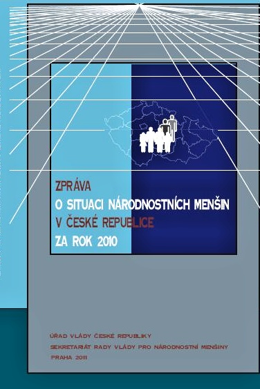 Zpráva o situaci národnostních menšin v České republice za rok 2010 (titulní strana)