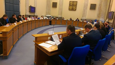 Zástupci Policie ČR na na zasedání Rady vlády pro záležitosti romské menšiny